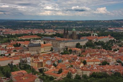 Hradschin vom Eifeltürmchen aus