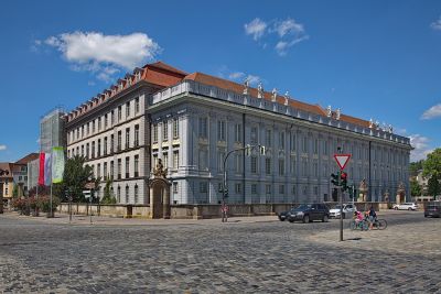 Die Residenz in Ansbach