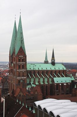 St. Marien vom Petriturm aus