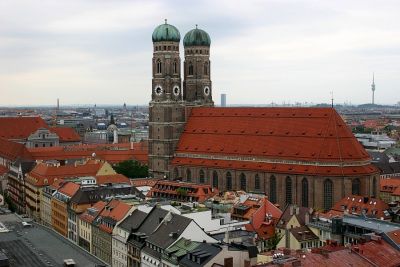 Frauenkirche München von oben