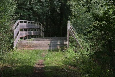 Holzbrücke