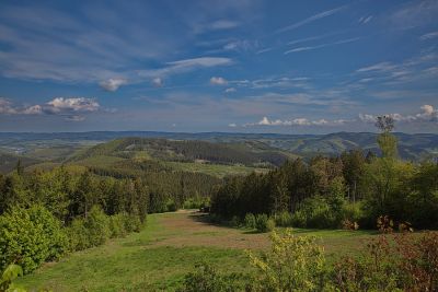 Aussicht von der hohen Bracht