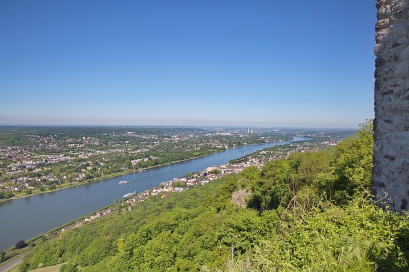 Aussicht vom Drachenfelsen